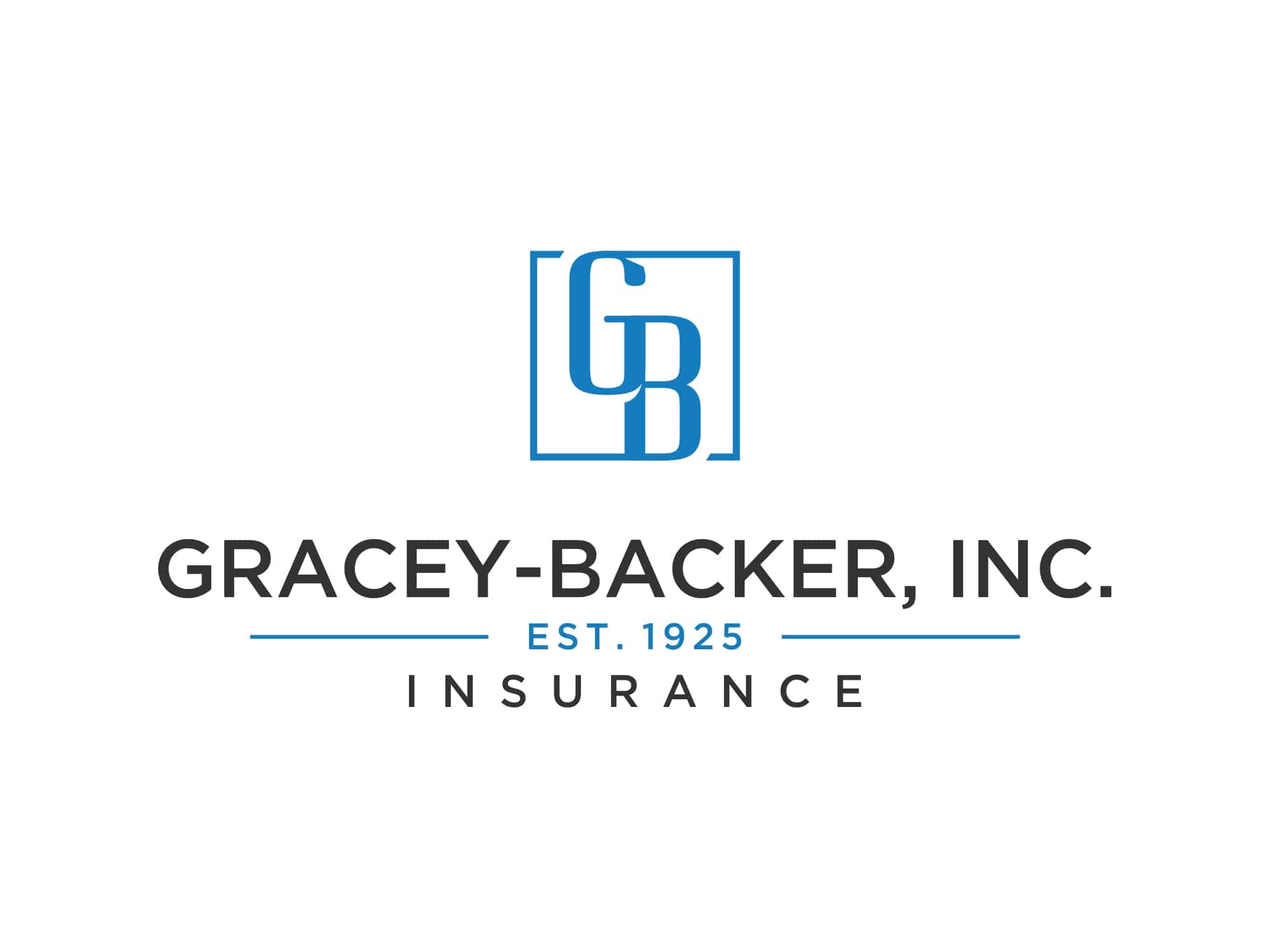 gracey backer logo white